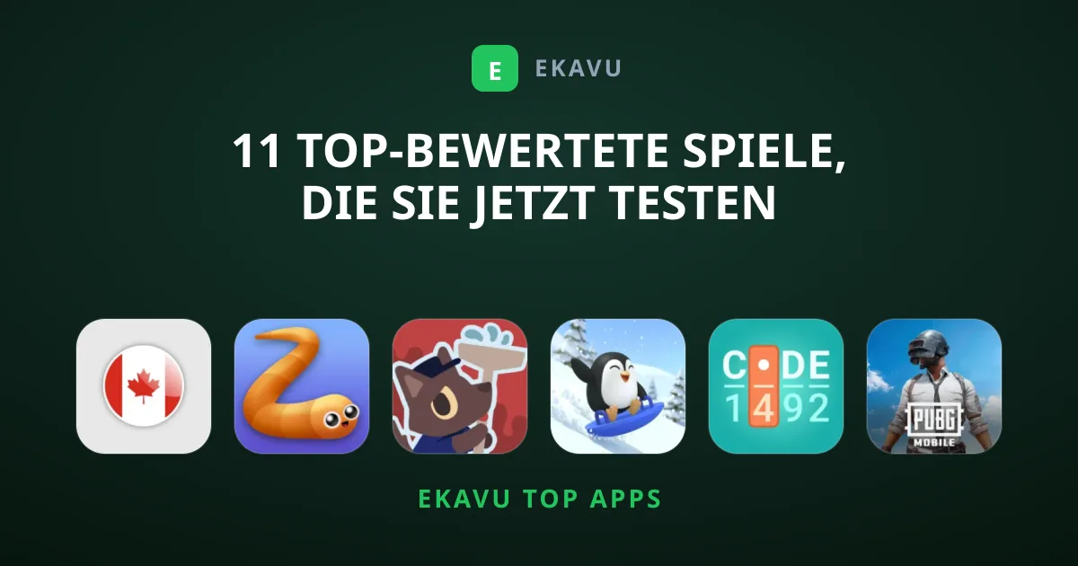 11 Top-Bewertete Spiele, Die Sie Jetzt Testen Sollten